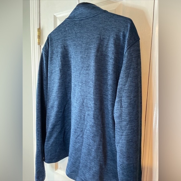 Under Armour Blue Loose Fit Coldgear 1/4 Zip Pullover Sweat Shirt Size‎ 2XL/XXL - Picture 10 of 15